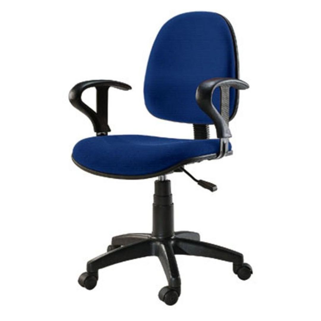 BlueFlex Computer Chair – Ergonomic Fabric Office Chair
